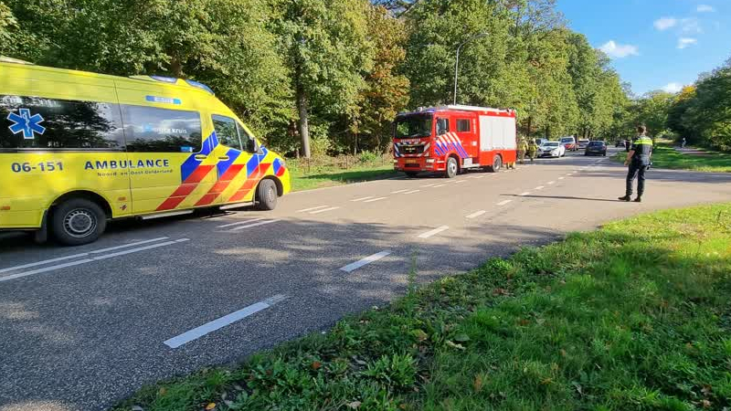 Kop-staartaanrijding in buitengebied van Gaanderen