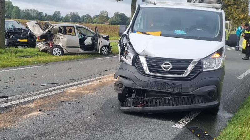 Meerdere Gewonden Bij Frontale Aanrijding Nabij Zelhem