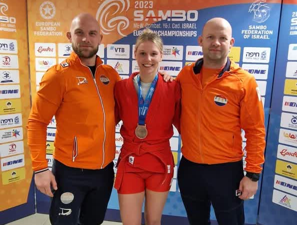 Overkamp holt erneut Bronze bei der Sambo-Europameisterschaft