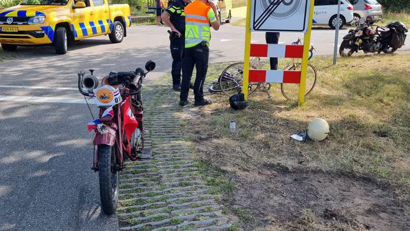 Botsing Wielrenner En Motorrijder In Ruurlo